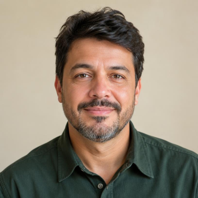 Retrato ilustrativo de Marcos R.